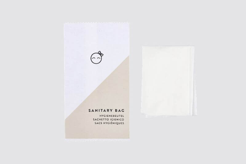 Σακούλα υγιεινής σε χάρτινο φακελάκι - Για επισκέπτες ξενοδοχειακών καταλυμάτων και κέντρων ευεξίας.
